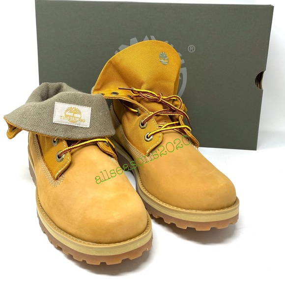 Timberland Courma Roll Top Boot Wheat Nubuck k/W - Picture 11 of 16